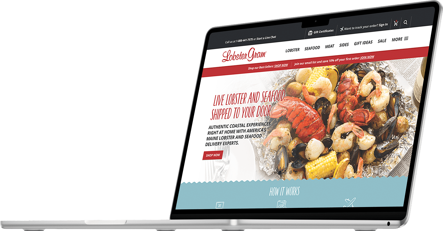 Lobster Gram product view