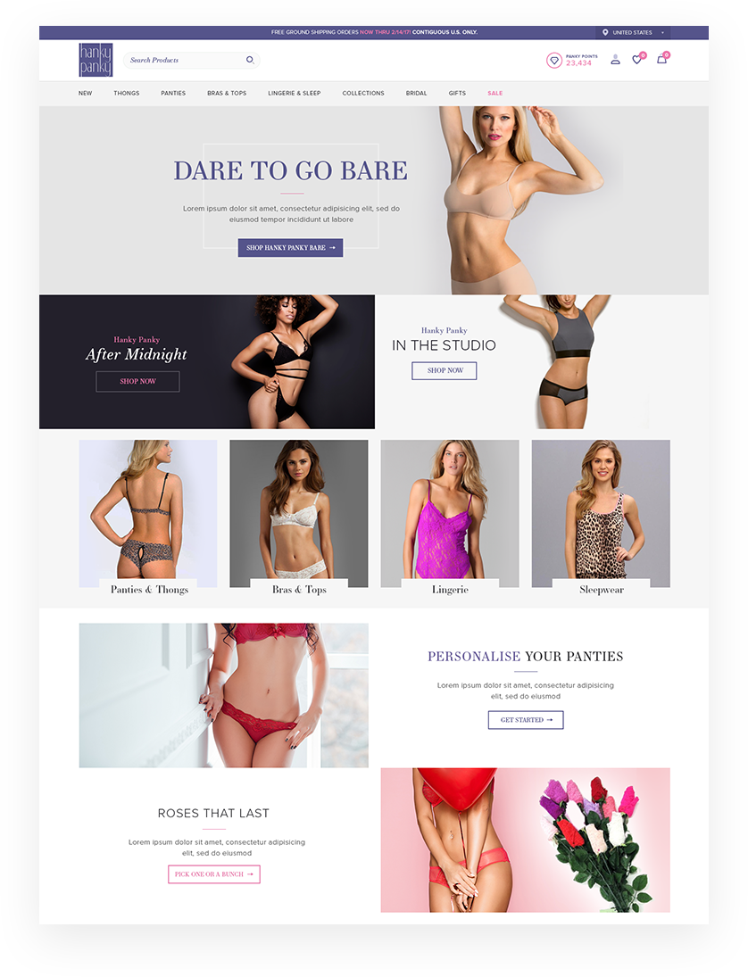 Hanky Panky home page